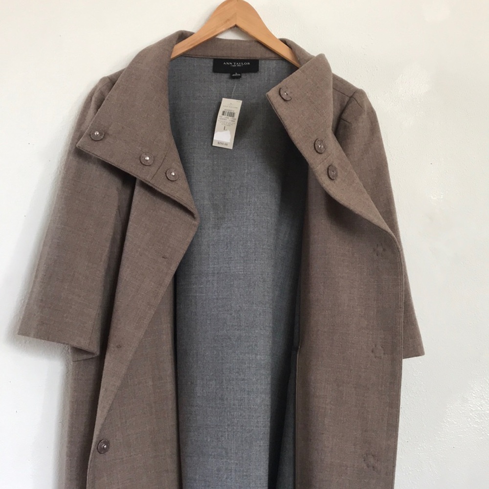 Ann Taylor coat - Large Brown